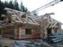 Slokana construction photo :- More pictures from Slokana's log yard Nov./2009